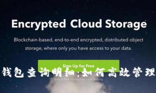 全面解析数字钱包查询明细：如何高效管理你的电子财务