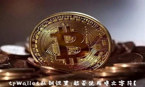 
tpWallet私钥设置：能否使用中文字符？